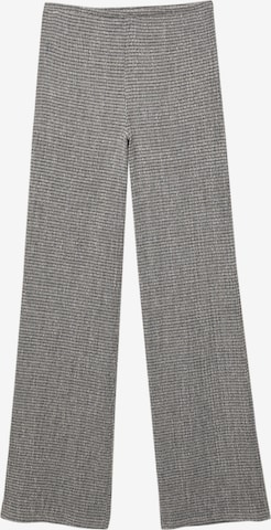 Pull&BearLoosefit Hlače - siva boja: prednji dio