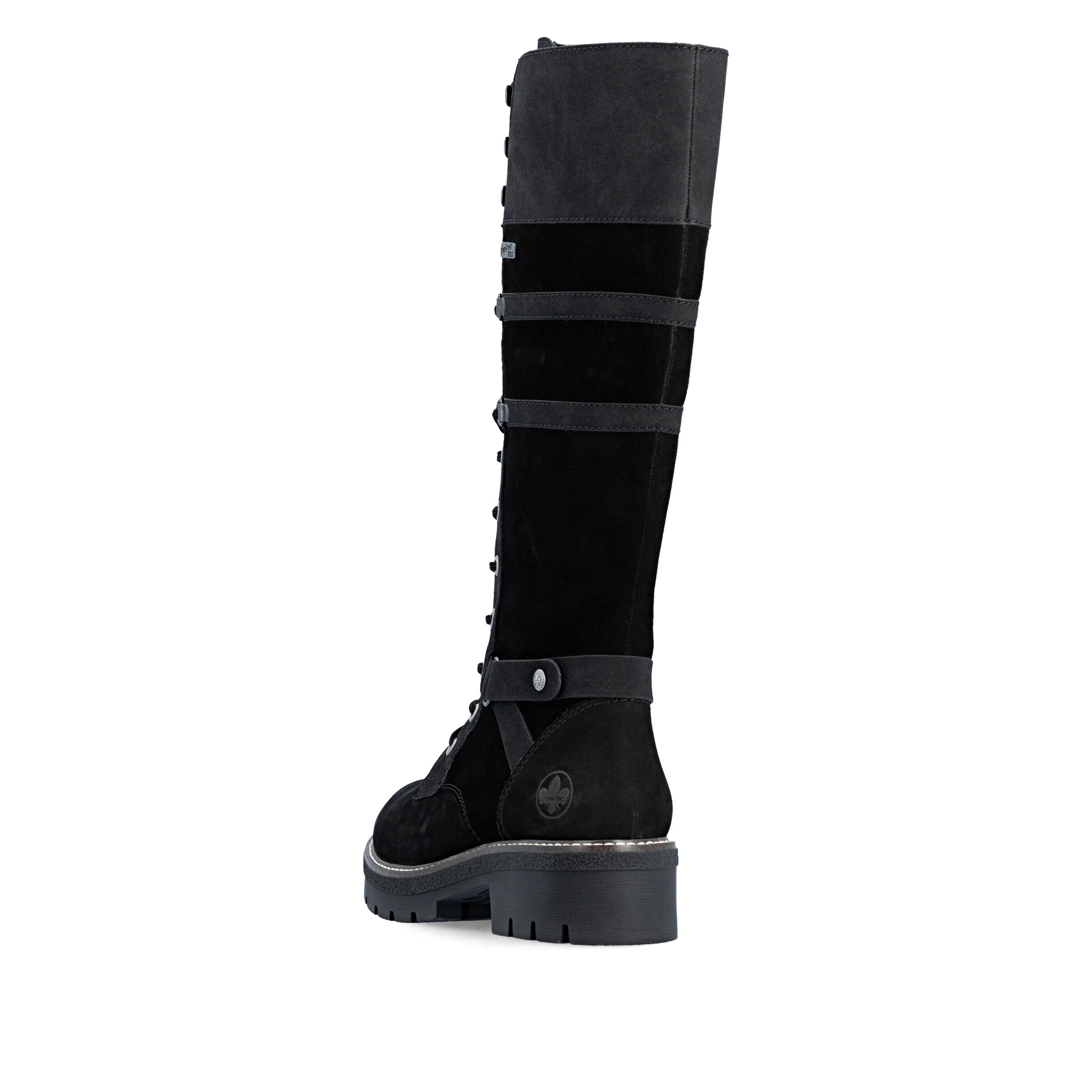 Bottes à lacets Rieker en noir