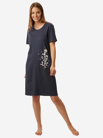 Chemise de nuit ' Nightwear ' uncover by SCHIESSER en bleu