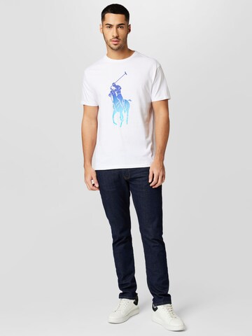 T-Shirt Polo Ralph Lauren en blanc