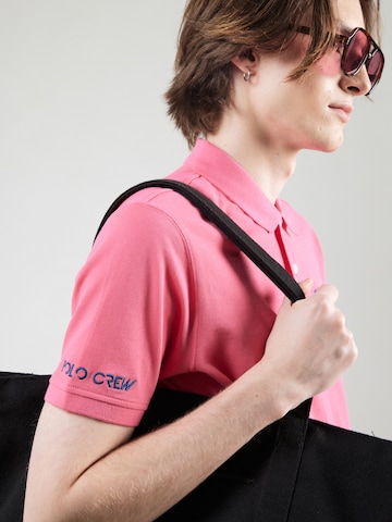 La Martina Poloshirt in Pink
