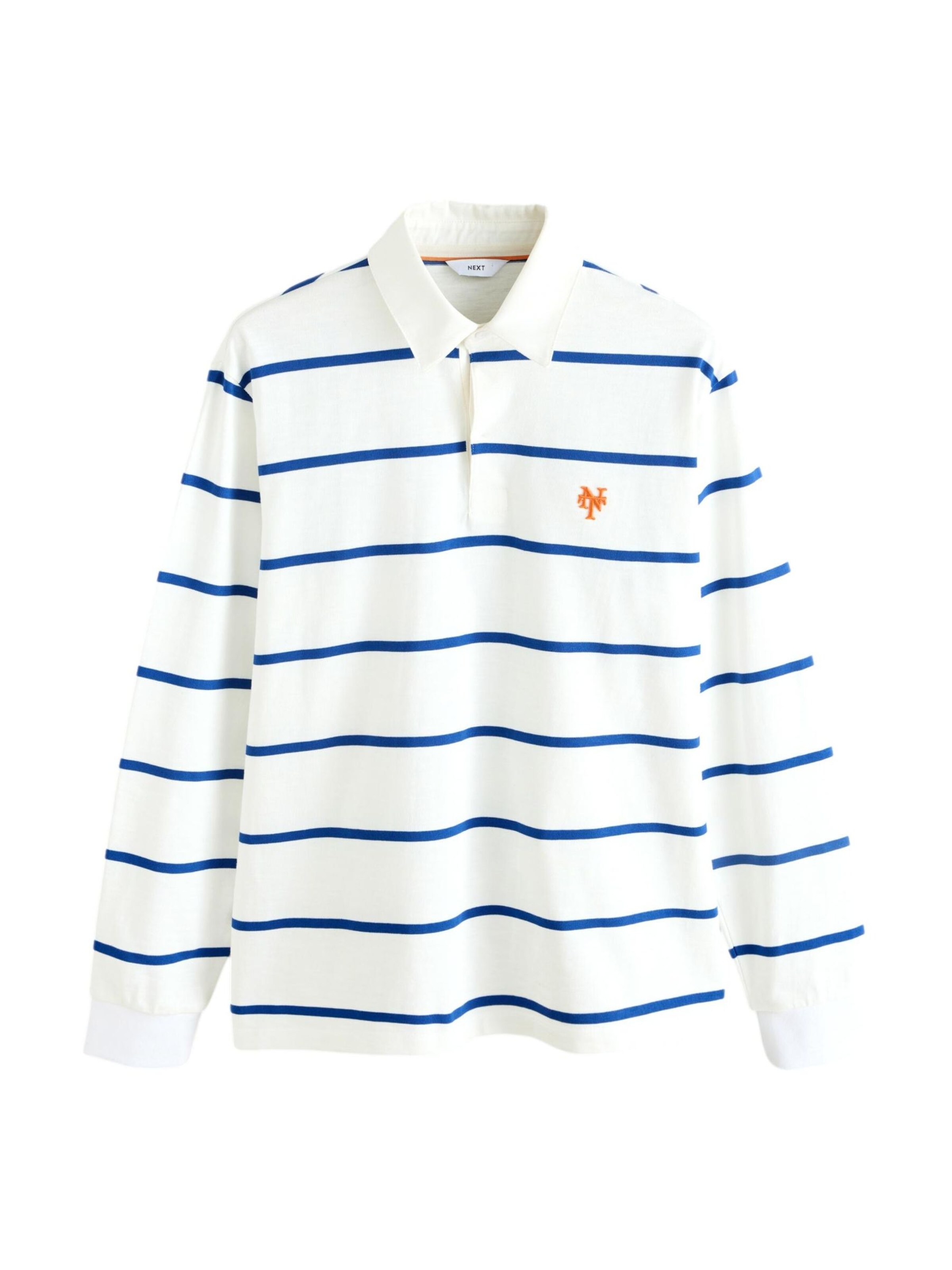 Next T-Shirt en bleu / blanc naturel, Vue avec produit