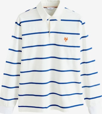 T-Shirt Next en blanc : devant