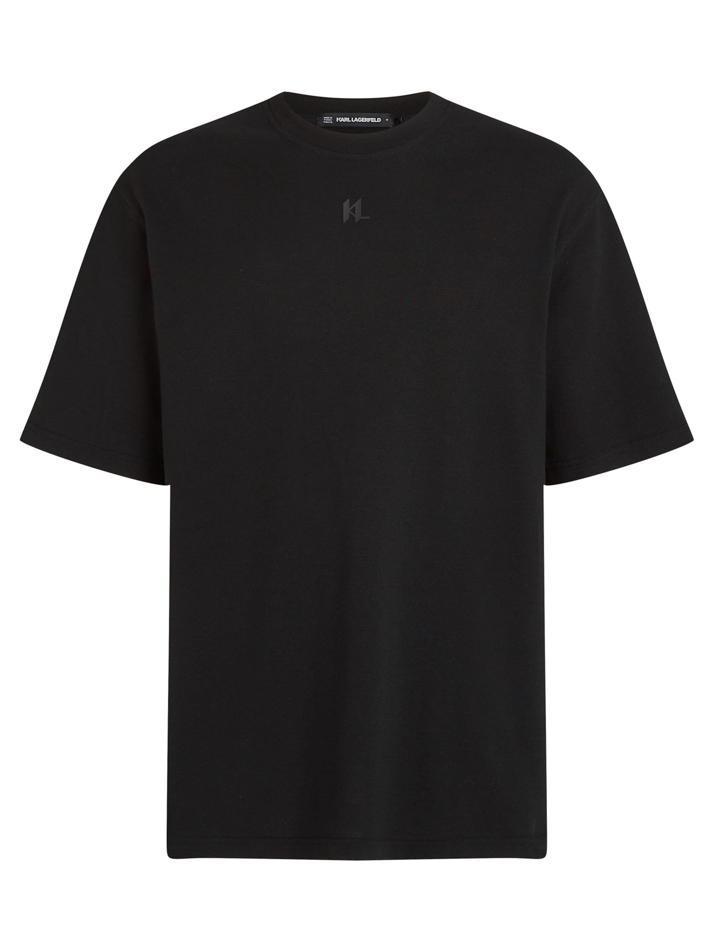 Karl Lagerfeld Tričko - Čierna: predná strana