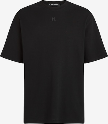 Karl Lagerfeld Koszulka w kolorze czarny: przód