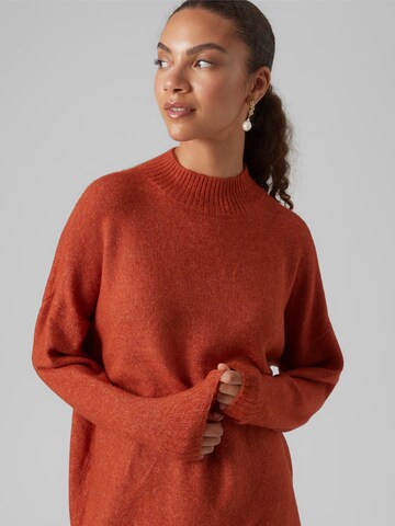 VERO MODA Sweater 'Plaza' in Red