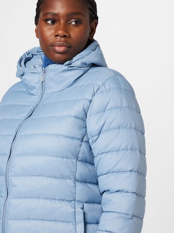 ONLY Carmakoma Jacke 'TAHOE' in Blau