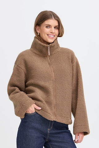 Fransa Overgangsjakke 'MIKALA JA 3' i beige: forside