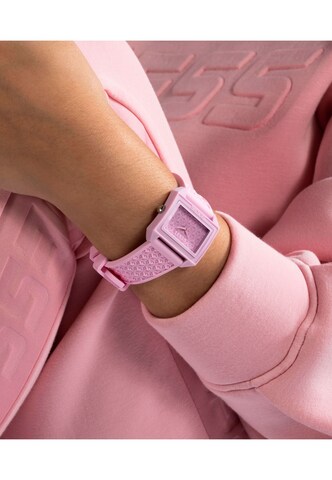 Orologio analogico 'Mod Pop' di GUESS in rosa: frontale