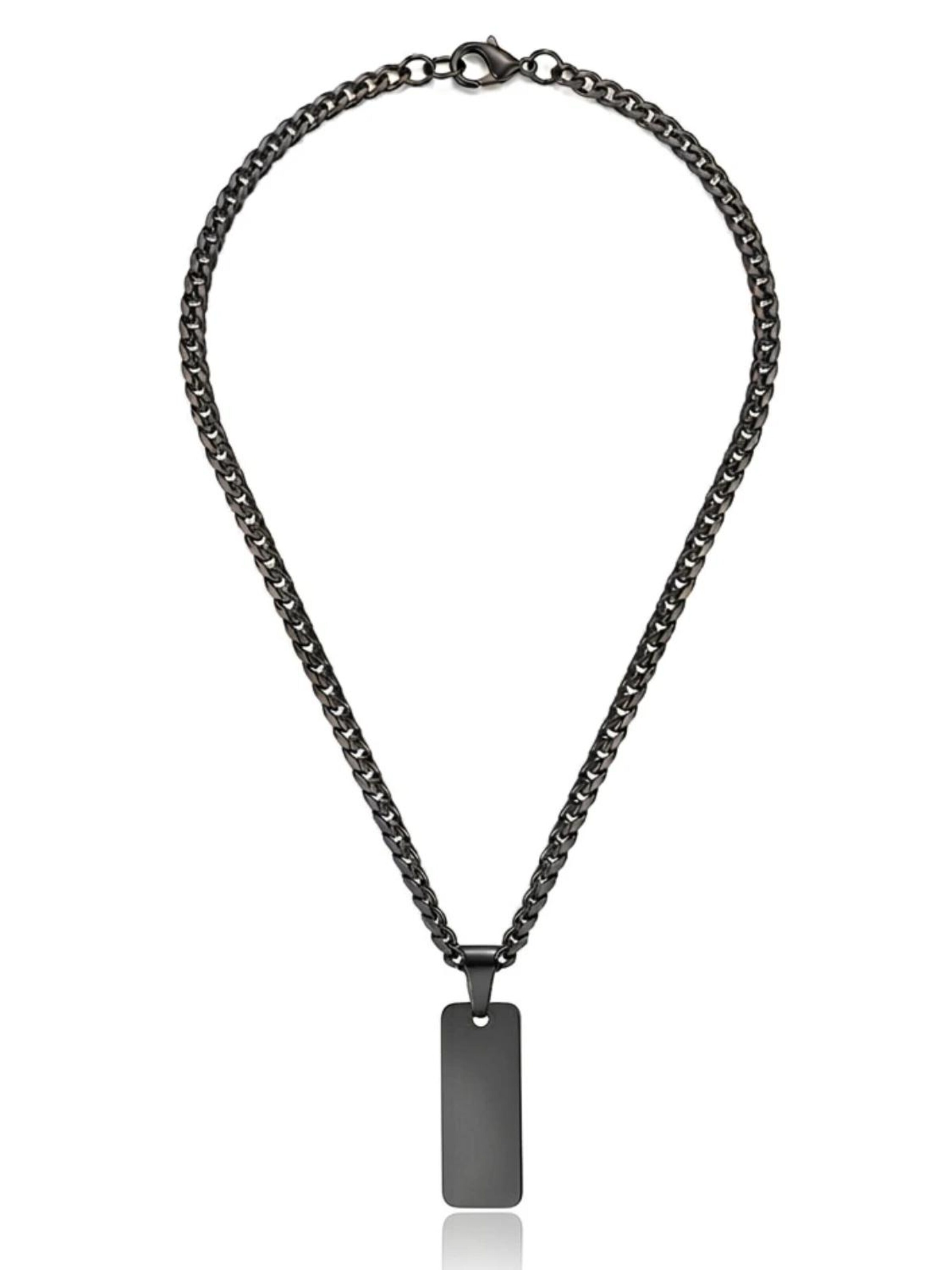 Eternal Kette 'Pendor'‌‌ in Grau: Vorderseite