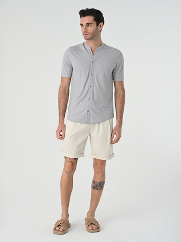 Antioch Slim fit Button Up Shirt in Grey