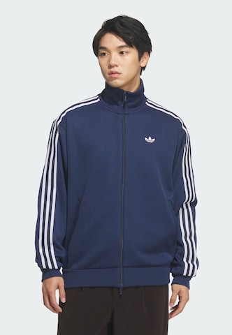 Vestes en maille 'FB' ADIDAS ORIGINALS en bleu : devant