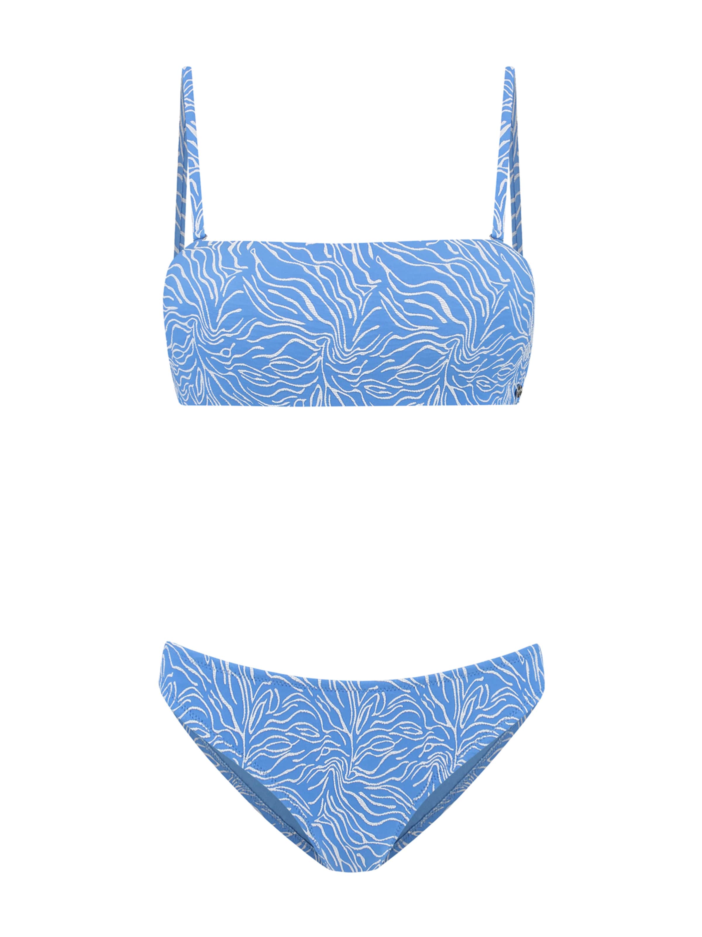 Shiwi Bandeau Bikini &#x27;Lola&#x27; i blå: framsida