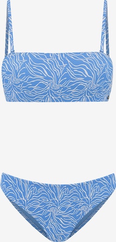 mėlyna Shiwi Bandeau Bikinis 'Lola': priekis