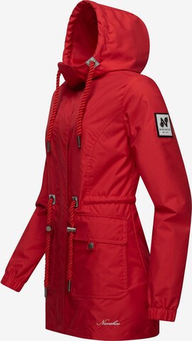 NAVAHOO Between-seasons parka 'Neophee' in Red