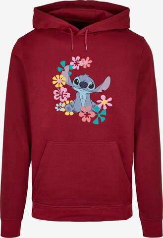 Sweat-shirt 'Lilo and Stitch' ABSOLUTE CULT en rouge : devant