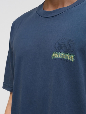 HOLLISTER Футболка в Синий