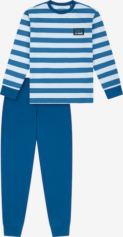 Pyjama 'Teens Nightwear' SCHIESSER en bleu : devant