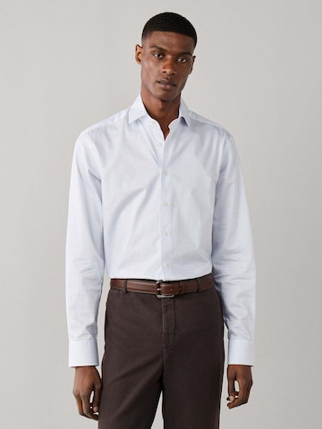 Hackett London Regular Fit Hemd in Blau: Vorderseite