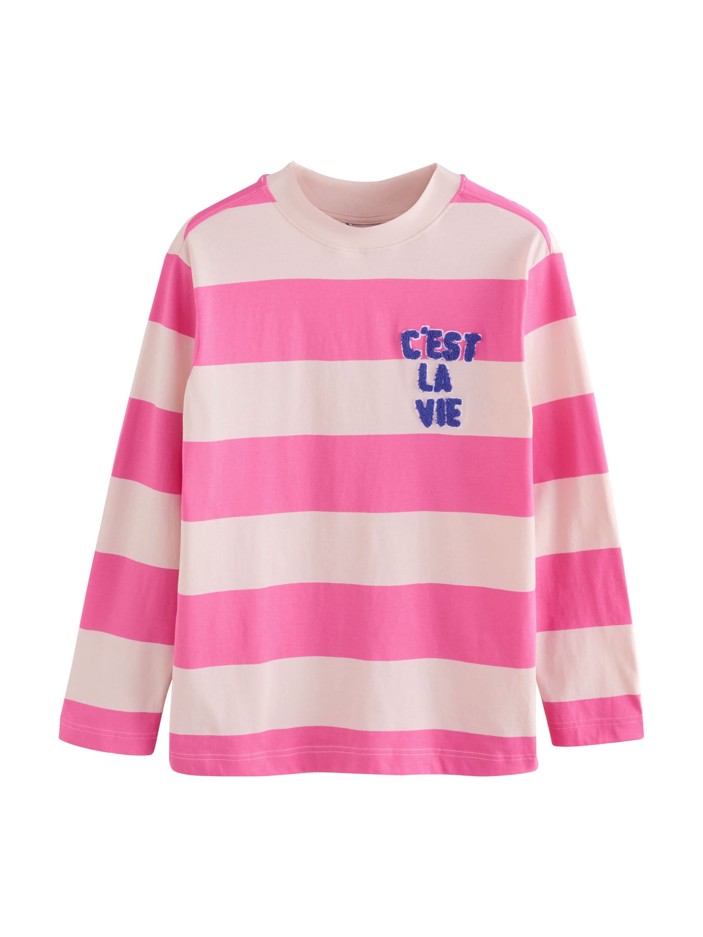 Next Shirt in Roze: voorkant