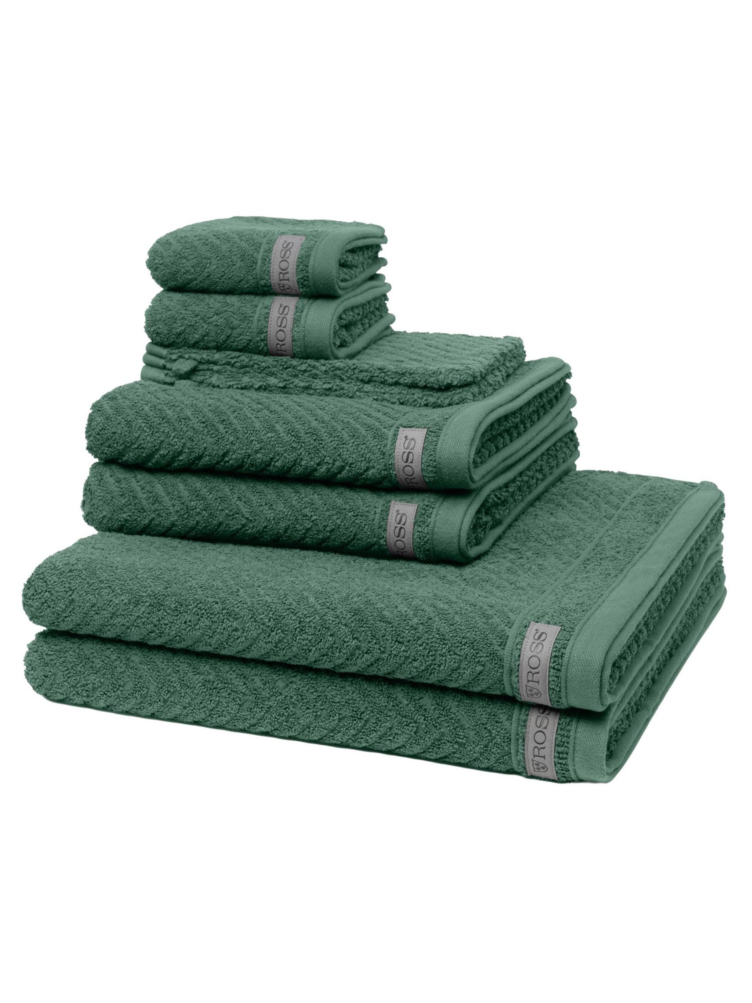 ROSS Towel 'Smart' in Green: front