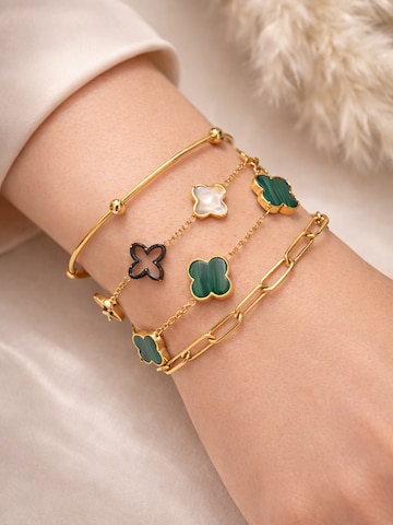 Pure Schmuck Bracelet 'Wide Buckle' in Gold