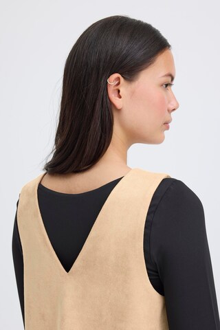 ICHI Dress in Beige