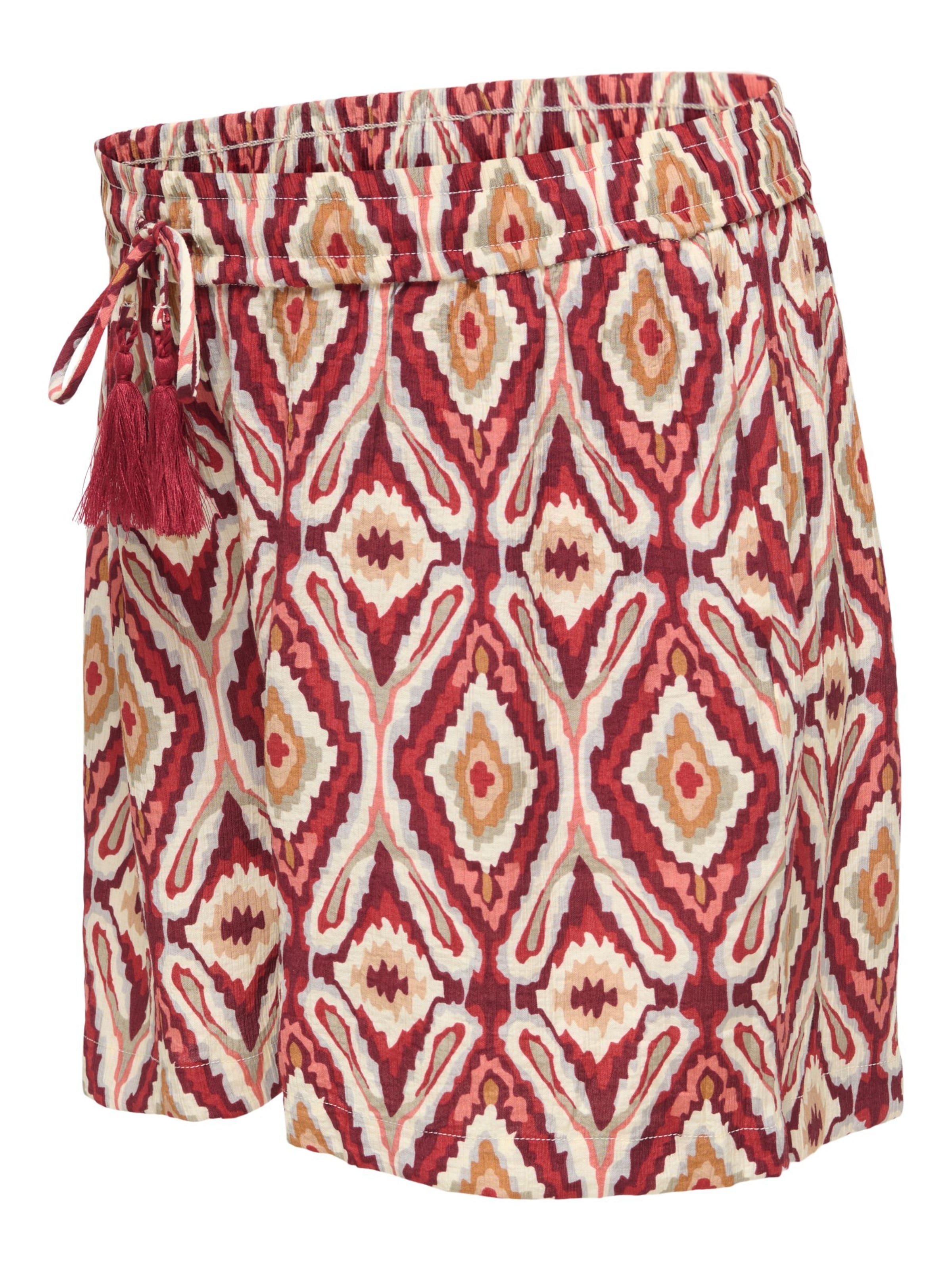 Only Maternity - regular Pantalón 'OLMMikasi' en rojo