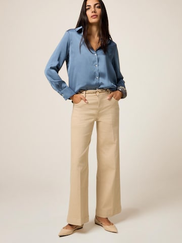 oltre Baggy Trousers in Beige
