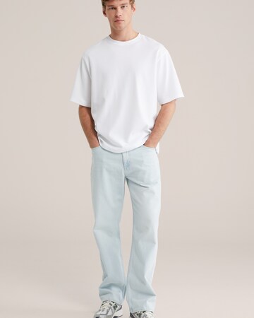 WE Fashion Loosefit Farmer - kék