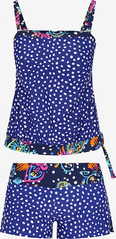 mėlyna EYOTA Marškinėliai Tankinis: priekis