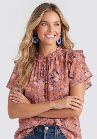 IZIA - Blusa en naranja