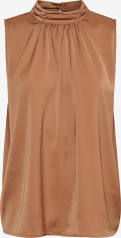 SAINT TROPEZ Blouse 'Aileen' in Brown: front