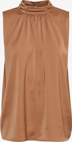SAINT TROPEZ Bluse 'Aileen' i brun: forside