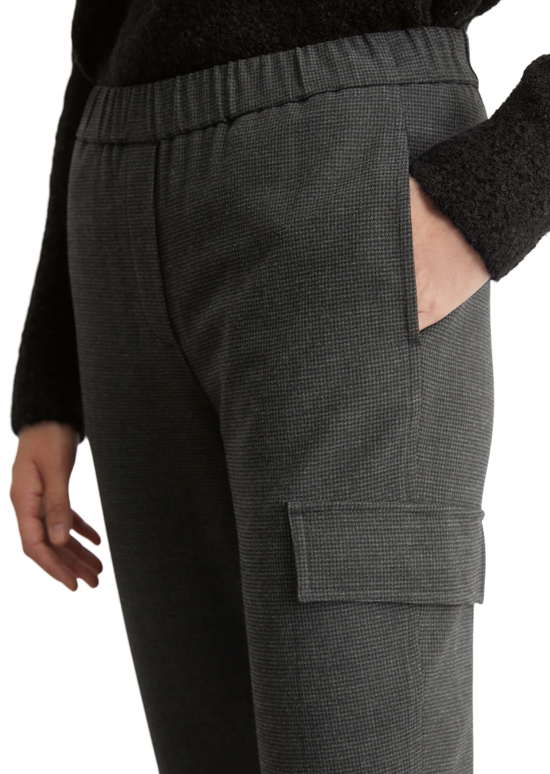 Marc O'Polo Tapered Hose in Schwarz