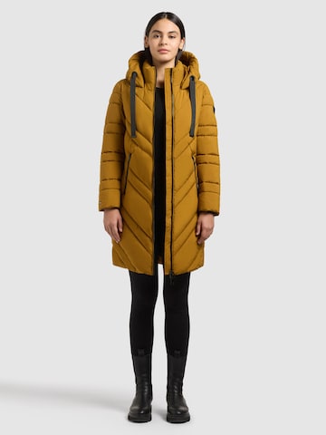 Manteau d’hiver 'Taby2' khujo en jaune