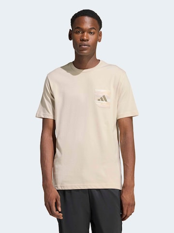 Sweat de sport ADIDAS SPORTSWEAR en gris : devant