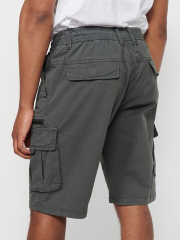 Regular Pantalon cargo KOROSHI en gris