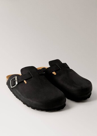MANGO Clogs 'Pim' in Black