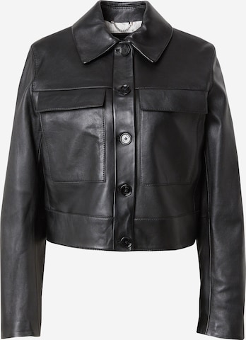 BOSS Between-season jacket 'Sadenia' in Black: front