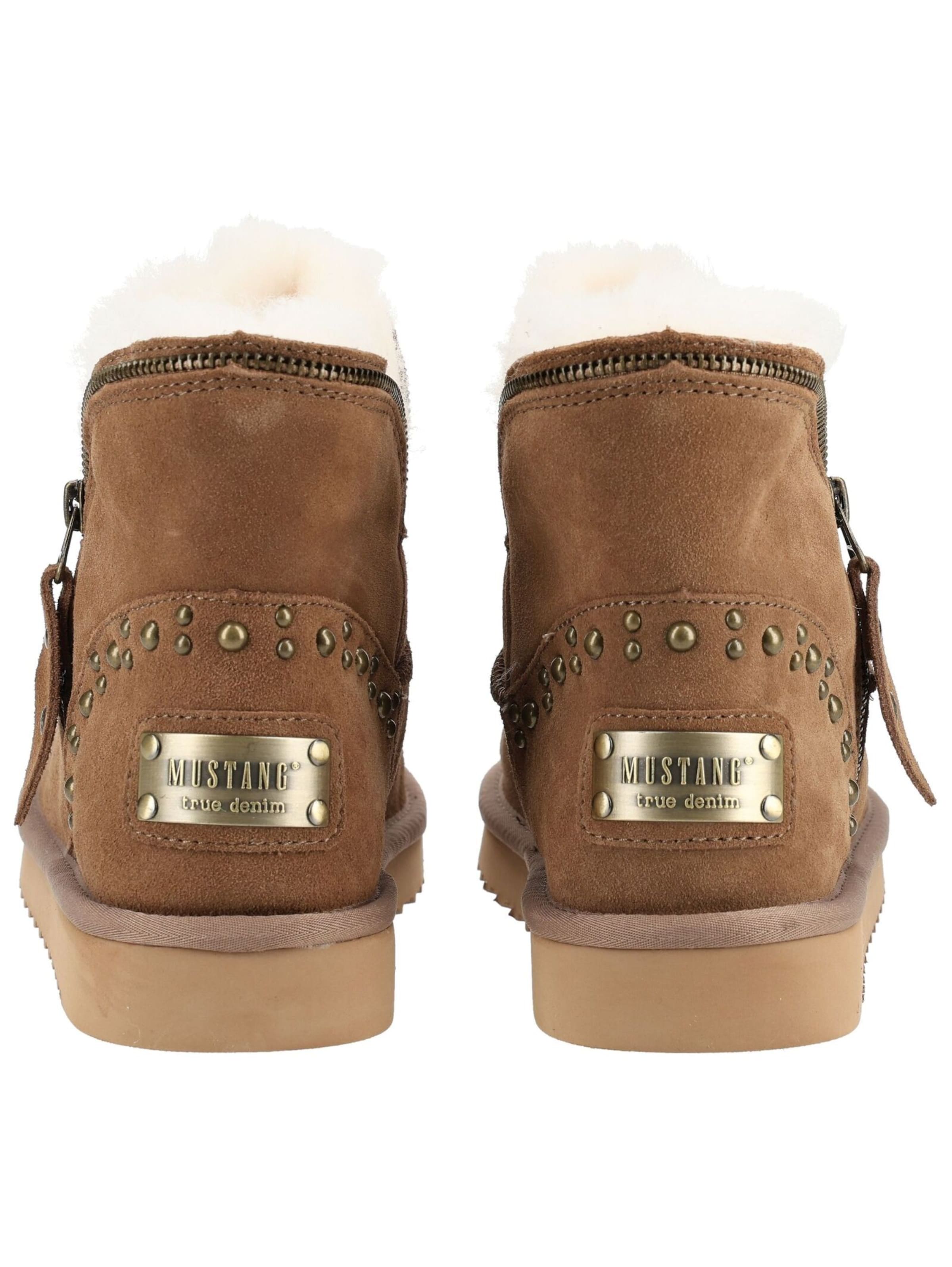 MUSTANG Stiefelette in Braun
