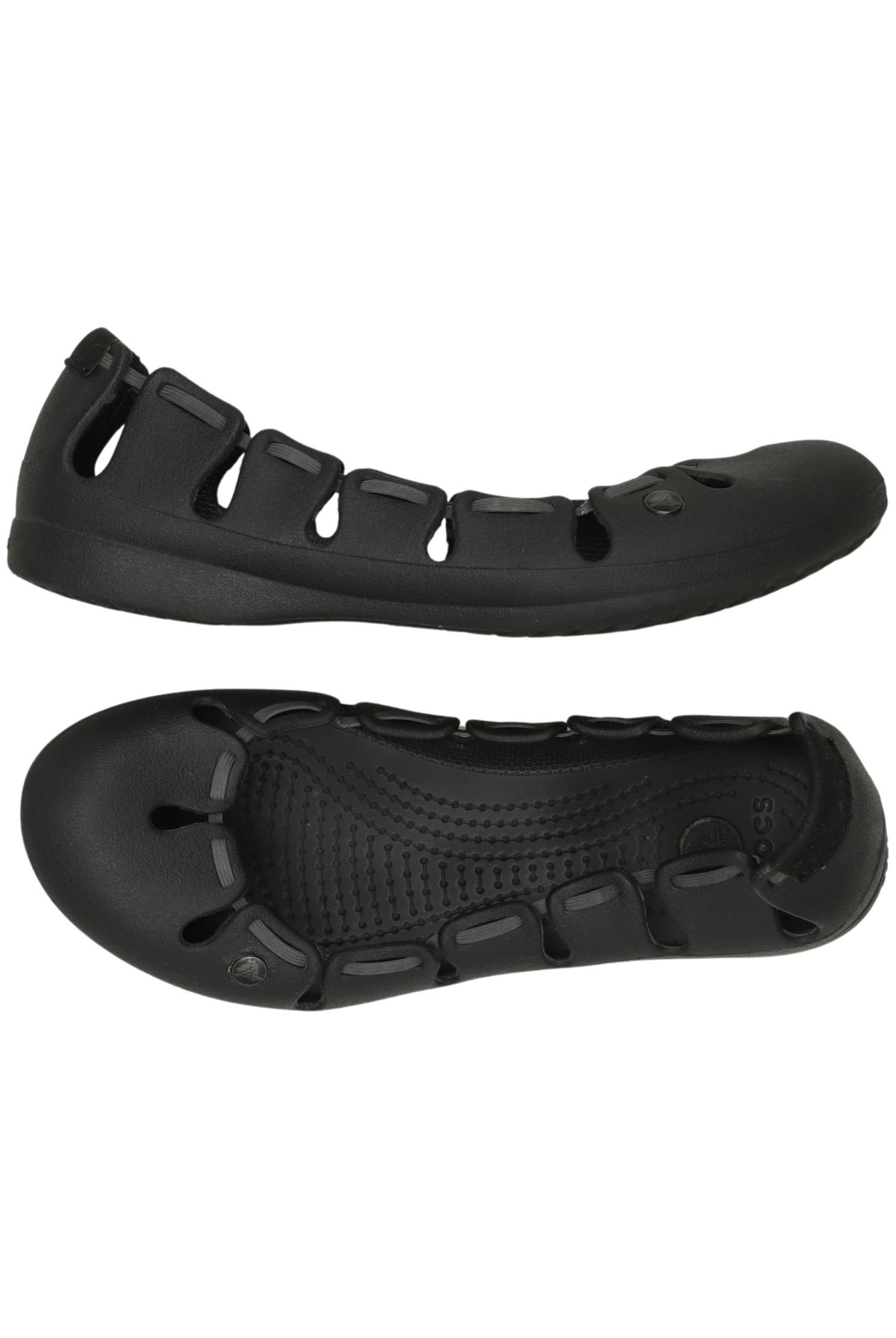 Crocs Flats & Loafers in 39 in Black: front