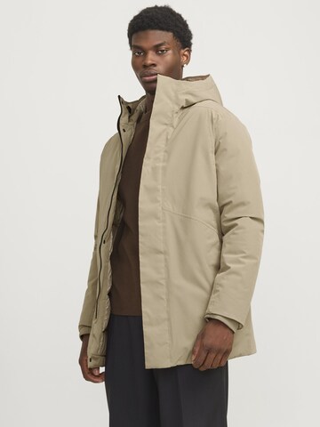 JACK & JONES Parka in Beige: Vorderseite