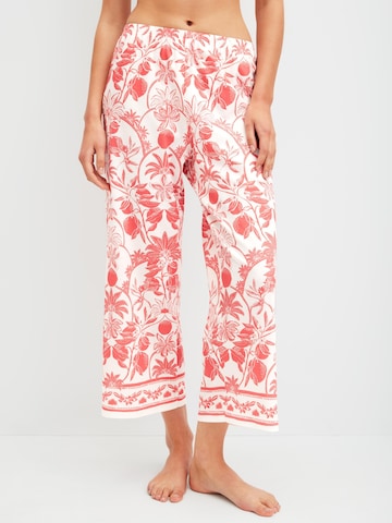 Pantaloncini da pigiama 'Favourites Beach' di CALIDA in rosso