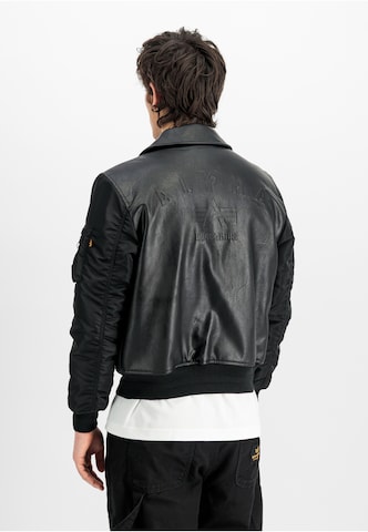 ALPHA INDUSTRIES Tussenjas 'Cwu Fl Mod' in Zwart