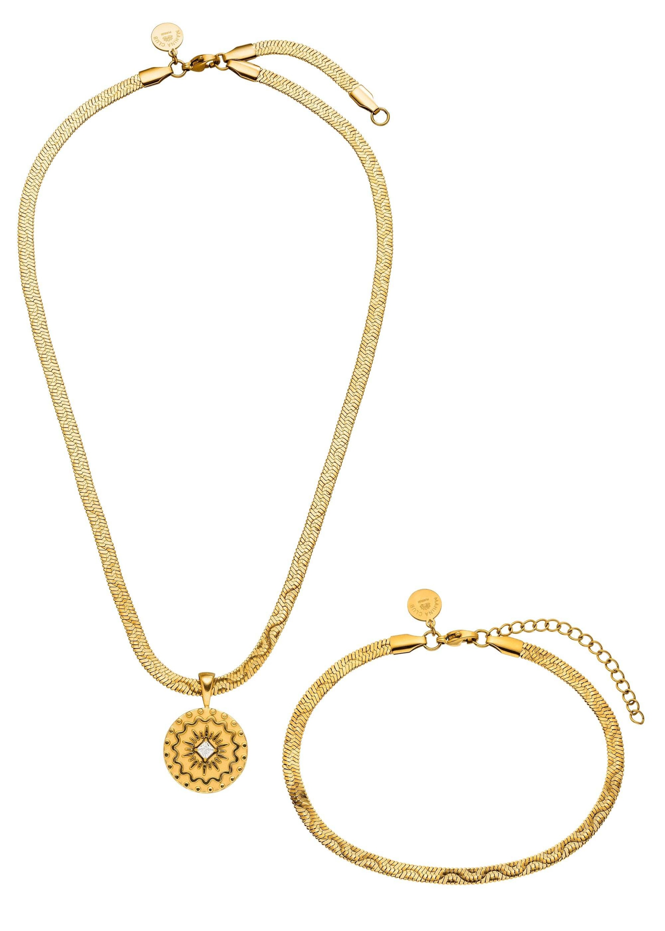 Parure de bijoux 'Blissful' PURELEI en or : devant
