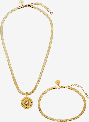 Parure de bijoux 'Blissful' PURELEI en or : devant