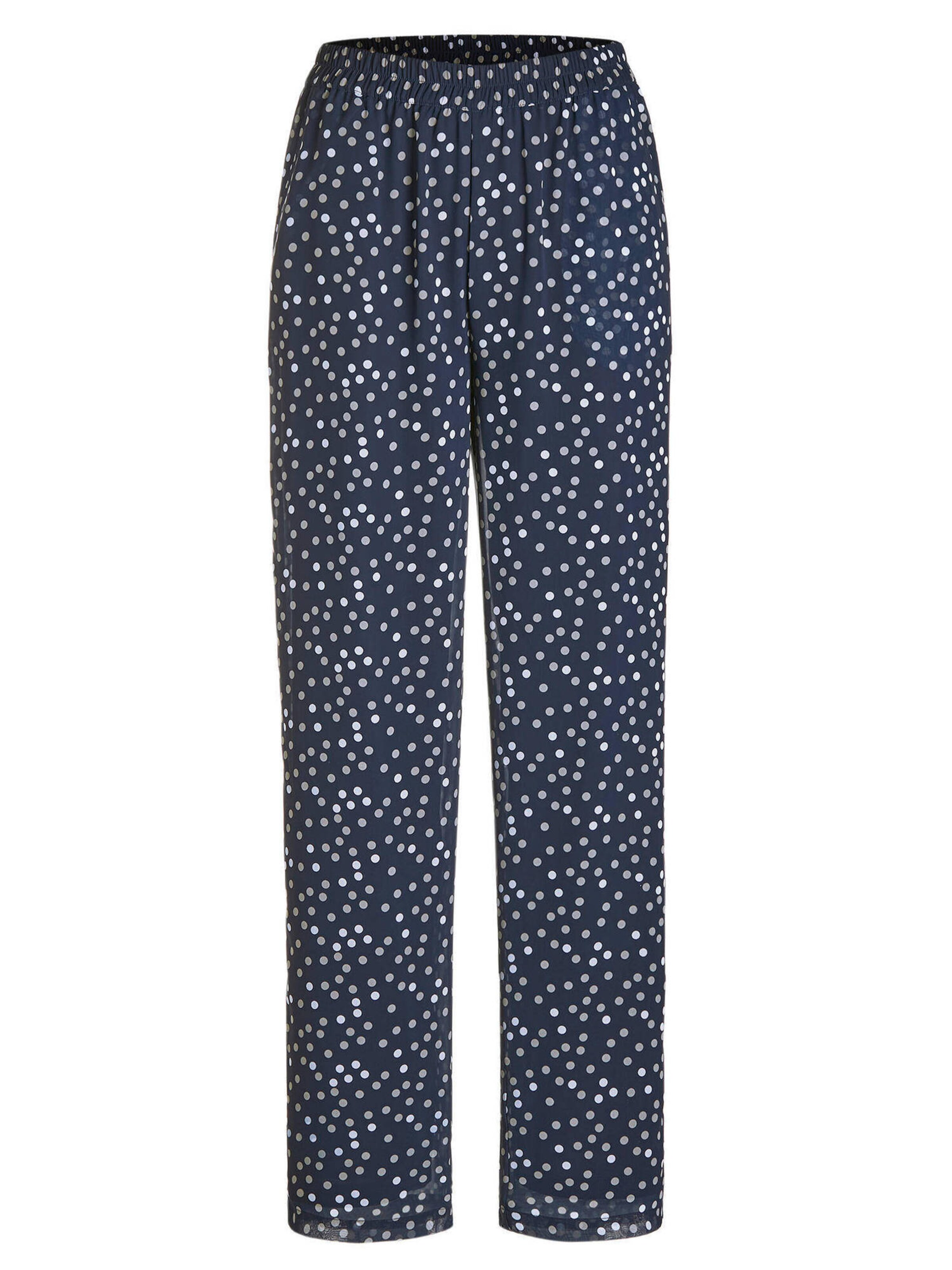 Loosefit Pantalon 'Vera' Goldner en bleu : devant