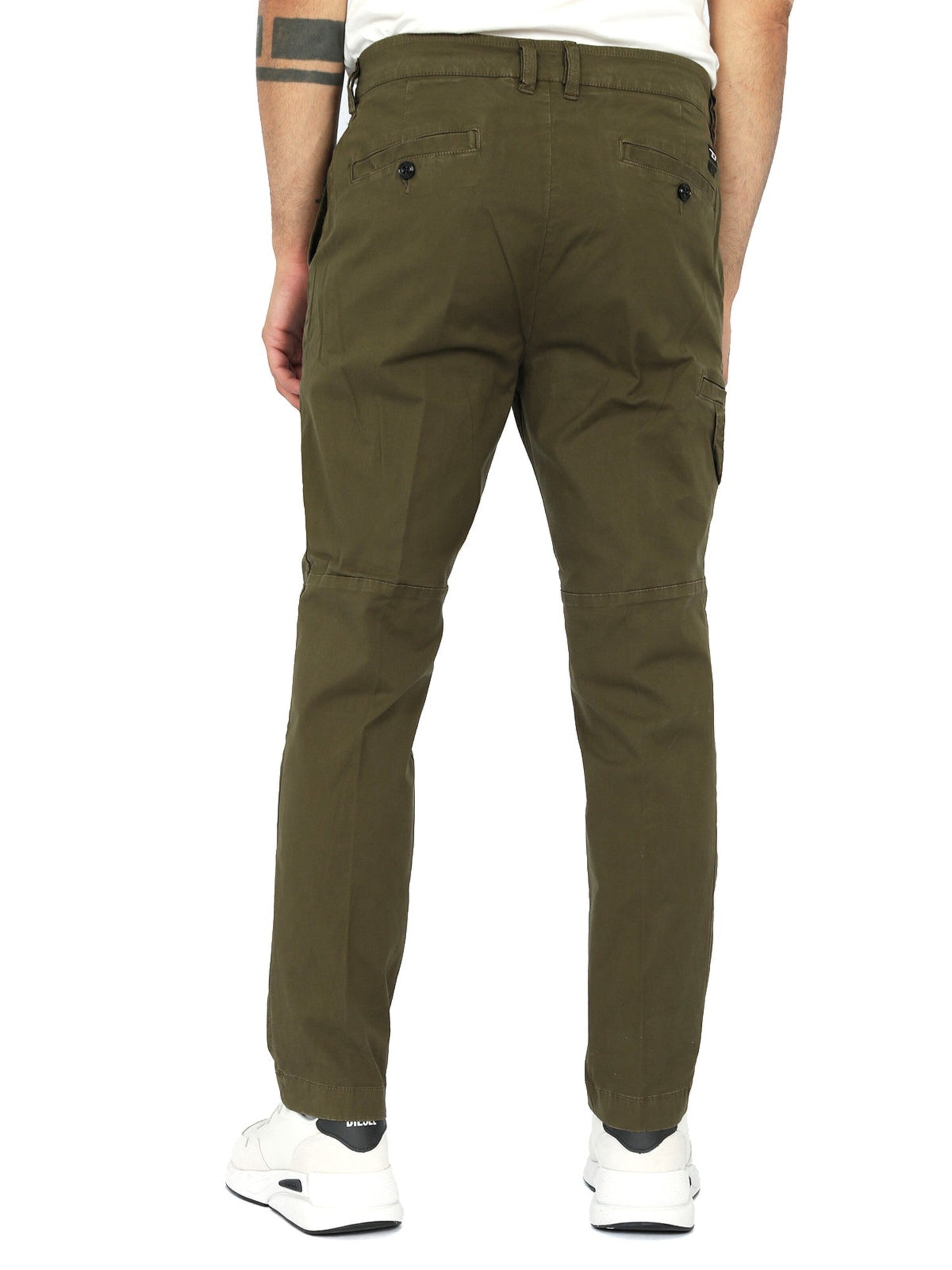 DIESEL Slimfit Chinohose 'P-PHILLIPE-KA'‌‌‌‌‌‌‌‌ in Grün