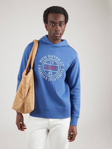 GANT Μπλούζα φούτερ σε μπλε: μπροστά